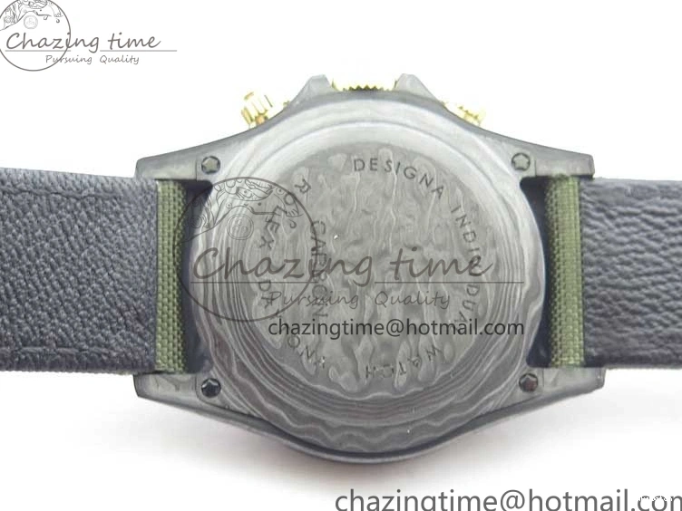 Edition Carbon Nylon Green OMF Daytona on Green A4130 Dial Best Strap DIW Deep 1127